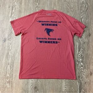 Under Armour Lake Aquatics Red Tee Medium NWOT